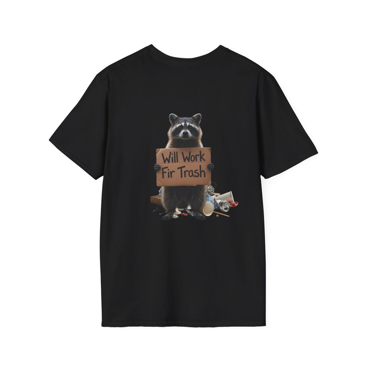 Trash is a Lifestyle- Raccoon Unisex Tshirt-