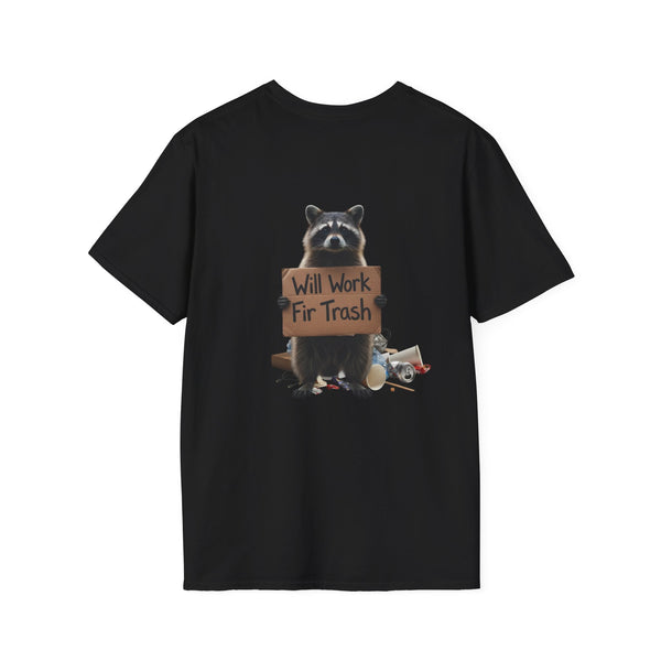 Trash is a Lifestyle- Raccoon Unisex Tshirt-