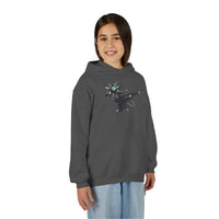 Ninja Unicorn Cat Kids Hooded Sweatshirt