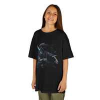 Dark Ninja Cat Kids Tshirt