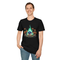 Give Me S'mores Mushroom Campfire Unisex Tshirt