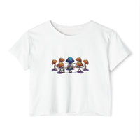 Ring Around the Mushroom Crop Top