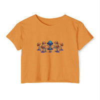 Ring Around the Mushroom Crop Top