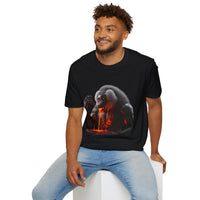 Melting Lava Baboon Unisex Tshirt