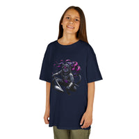 Fierce Ninja Kitty Kids T-Shirt