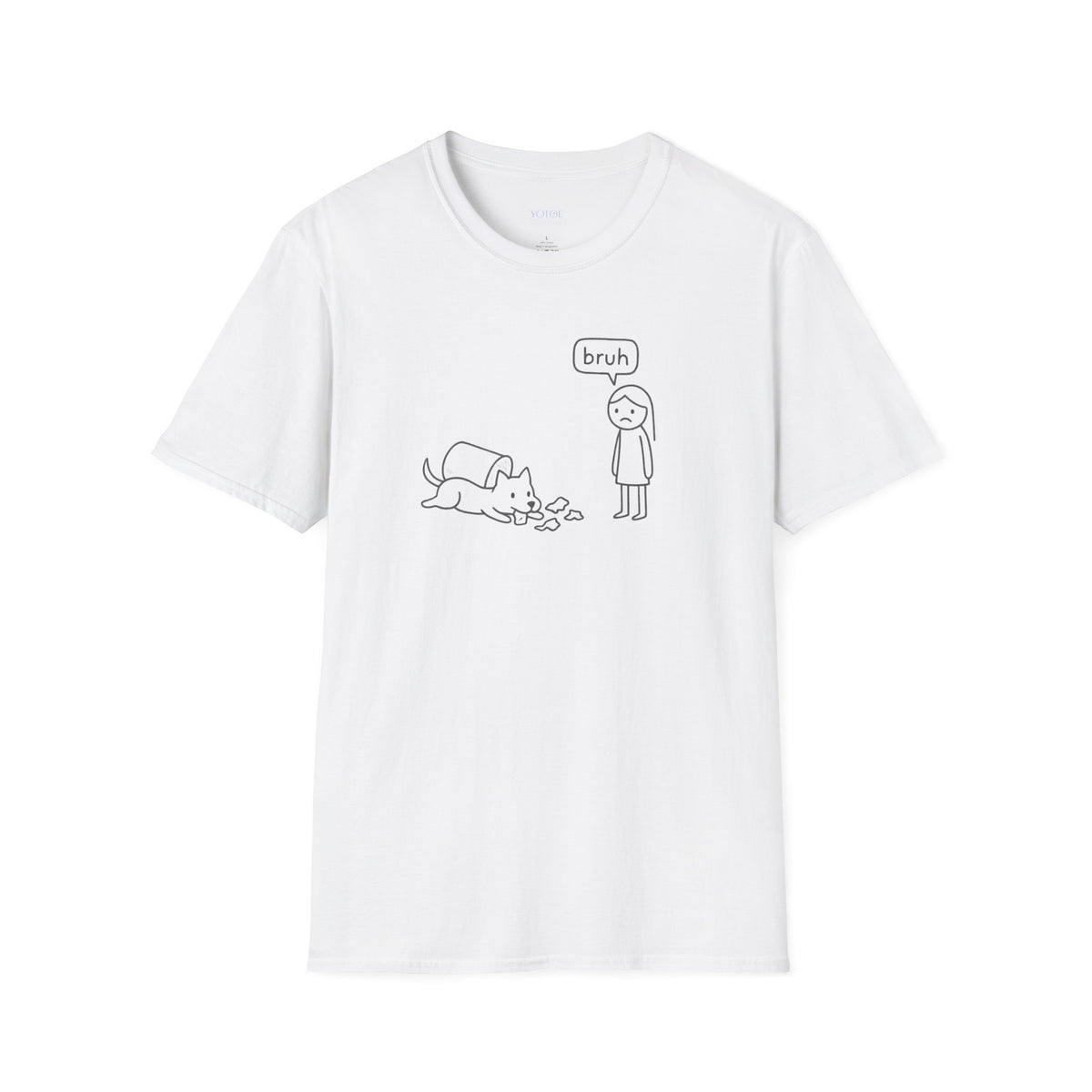 "Bruh" Dog Unisex Tshirt