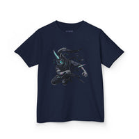 Dark Ninja Cat Kids Tshirt