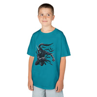Dark Ninja Cat Kids Tshirt