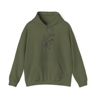 "Bruh" Coffee Unisex Hooded Sweatshirt