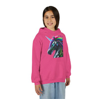 Robo Unicorn Kids Hooded Sweatshirt