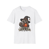 “Resting Witch Face” Raccoon Unisex Tshirt