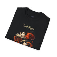 Butler Octopus Unisex T-Shirt — "Eight Sugars As Requested"