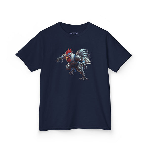 Robo Rooster Kids Tshirt