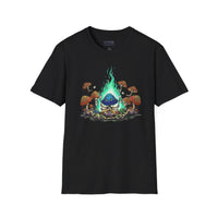Give Me S'mores Mushroom Campfire Unisex Tshirt