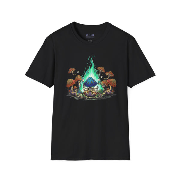 Give Me S'mores Mushroom Campfire Unisex Tshirt
