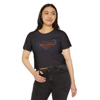 “Art does not reproduce the visible…” Women's Crop Top