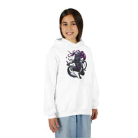Fierce Ninja Kitty Kids Hooded Sweatshirt