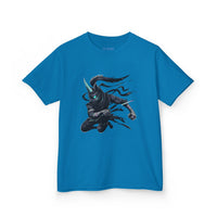 Dark Ninja Cat Kids Tshirt